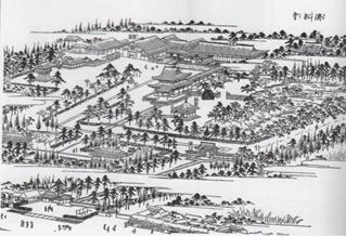 江戸名所図会 牛込 済松寺